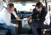 Alfonso Martínez y transportistas promueven becas del Colegio de Morelia
