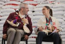 Programas del Bienestar, metrobús y migración, temas abordados con Sheinbaum: Bedolla