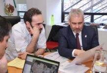 Bedolla intensifica ante Federación proyecto de metrobús en Morelia