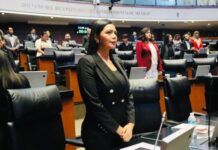 Araceli Saucedo exhorta a los estados a implementar acciones coordinadas a favor de las y los migrantes