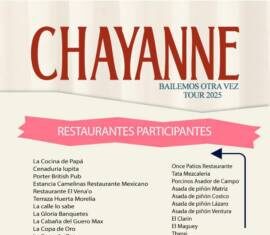 ¡Jálate por tus boletos para Chayanne! Aún hay en hoteles y restaurantes