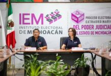 IEM aprueba ampliación de 294 millones de pesos para proceso electoral en Michoacán