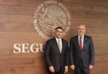 Bedolla y Harfuch coordinados para reforzar estrategias de seguridad