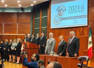 Presenta Jorge Reséndiz, informe de actividades 2024 del Poder Judicial