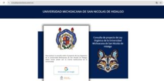 A unas horas de la operación de la plataforma para la Consulta de la propuesta de reforma a la Ley Orgánica de la UMSNH, se contabilizan más de dos mil 200 registros