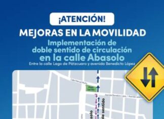 Gobierno de Morelia implementará cambios de sentido para mejorar movilidad en calle Abasolo