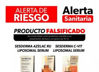 Alerta SSM sobre falsificación de productos cosméticos
