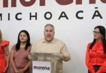 Respaldo de Morena a operativos de seguridad en Michoacán