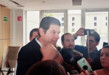 Califica Alfonso Martínez como la «mejor reunión», la sostenida con el gobernador