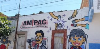 AMIPAC inaugura mural de la Casa del Periodista