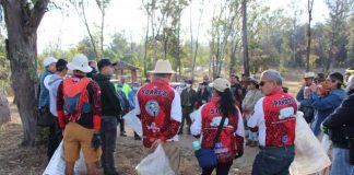 Más de 4 toneladas recolectadas, en Primera Jornada de Limpieza de la Presa de Cointzio