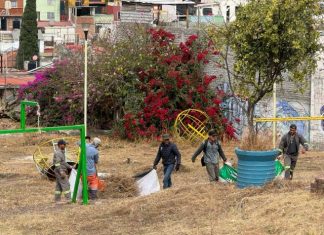 Ayuntamiento de Morelia realiza Jornada de Limpieza en Real Punhuato