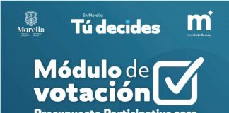 Listos, módulos de votación del Presupuesto Participativo 2025