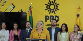 Verónica García alza la mano para dirigir al PRD Michoacán