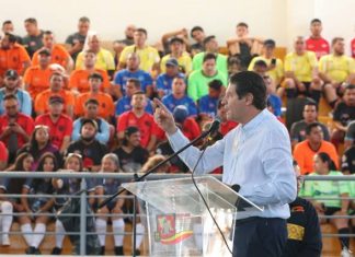 Inaugura Alfonso Martínez juegos deportivos del SIDEMM