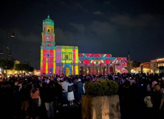 Videomapping, listo con temática de Semana Santa en Morelia