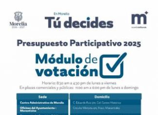 Hoy, último día para votar proyectos que integrarán el Presupuesto Participativo 2025