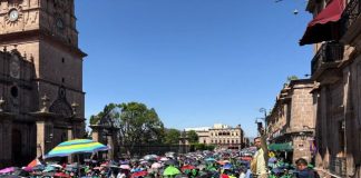 Este jueves, mega marcha de trabajadores en Morelia
