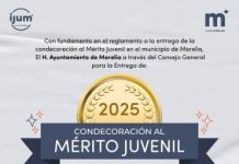 Gobierno de Morelia invita a las y los jóvenes a convocatoria a Condecoración al Mérito Juvenil 2025