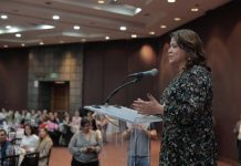 “Es tiempo de mujeres” significa mejorar las condiciones de trabajo: Fabiola Alanís a servidoras públicas de la ASM