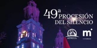 Procesión del Silencio, evento estelar de actividades de Semana Santa en Morelia