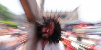 Reúne conmemoración del Viacrucis, a miles de familias en el centro de Morelia