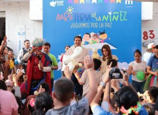En la Vasco de Quiroga y Ventura Puente, disfrutan de la Feria de la Niñez