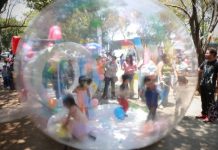 Feria de la Niñez del DIF Morelia llegó al Boule, colonia Leandro Valle y Vicente Lombardo
