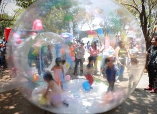 Feria de la Niñez del DIF Morelia llegó al Boule, colonia Leandro Valle y Vicente Lombardo