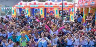 Niñas y niños de Chiquimitío y Atapaneo vivieron feliz celebración con Feria de la Niñez del DIF Morelia