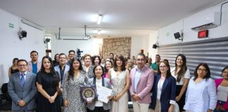 Senadora Amalia García imparte ponencia en el IEM sobre participación política y derechos de las mujeres
