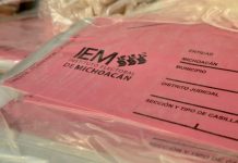 Llega al Instituto Electoral de Michoacán el material electoral para la elección de personas juzgadoras