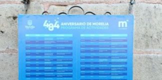 Gobierno Municipal anuncia más de cien actividades por 484 Aniversario de Morelia