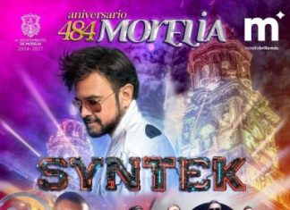 Morelia se alista para su fiesta; tendrá concierto con Aleks Syntek, German Montero e Inspector