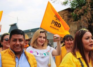 Desde Nahuatzen convoca Brissa Arroyo a escuchar todas las voces y respetar la pluralidad de ideas dentro del partido