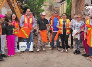Inicia Gobierno de Quiroga construcción de paso peatonal en Privada 20 de Noviembre