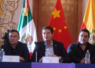 Confirma Alfonso Martínez, gira de comitiva china a Morelia y Lázaro Cárdenas