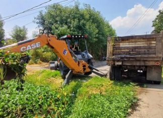 Gobierno de Morelia mantiene acciones para la limpieza de drenes y arroyos