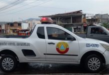 Reporta Protección Civil y Bomberos de Morelia encharcamientos al Poniente y colapso de barda por tormenta