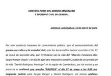 Mezcaleros anuncian marcha pacífica para este martes