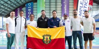Abandera Yankel Benítez a la Selección de natación convencional y discapacidad del IMCUFIDE