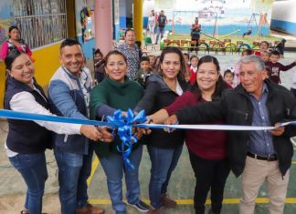 Gobierno de Quiroga impulsa mejores espacios educativos para la niñez