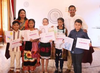 Premian a niñas y niños que participaron en el “Primer concurso de dibujo parlamentario 2025”