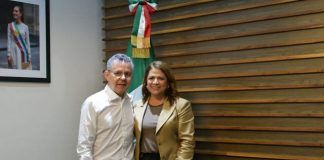 Se reúne Fabiola Alanís con Subsecretario de Gobernación para fortalecer cooperación con el Congreso Estatal