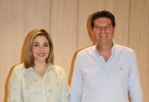 Se reúne Brissa Arroyo con alcalde de Morelia, Alfonso Martínez