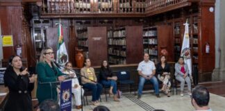 Por primera vez, UMSNH apertura Biblioteca Inclusiva; Yarabí Ávila llama a construir una Universidad para todas y todos