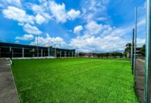 Administración de Yarabí Ávila construye cancha de fútbol 7, lleva 75 por ciento de avance