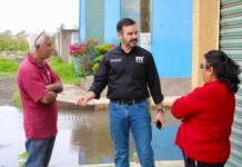 Yankel Benítez encabeza supervisión de niveles de ríos y drenes