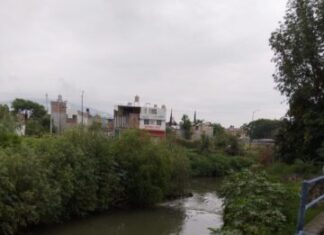 Sube nivel del Río Grande de Morelia, por lluvias de Erick
