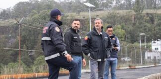 Realiza Yankel Benítez recorrido de supervisión en Presa de Cointzio